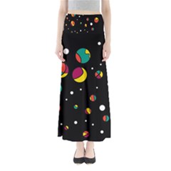 Colorful Dots Maxi Skirts