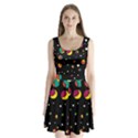 Colorful dots Split Back Mini Dress  View1