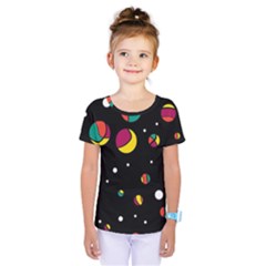 Colorful Dots Kids  One Piece Tee