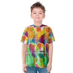 Abstract Sunrise Kids  Cotton Tee