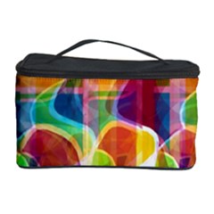 Abstract Sunrise Cosmetic Storage Case by Valentinaart