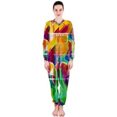 Abstract Sunrise Onepiece Jumpsuit (ladies) 