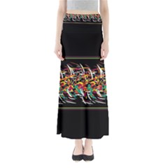 Colorful Barbwire  Maxi Skirts by Valentinaart