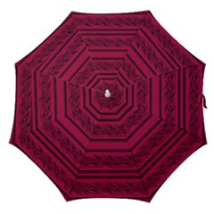 Red Barbwire Pattern Straight Umbrellas