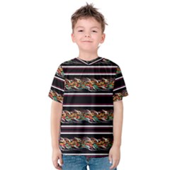 Colorful Barbwire Kids  Cotton Tee