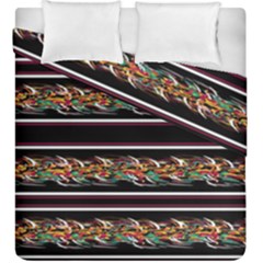 Colorful Barbwire Duvet Cover Double Side (king Size)