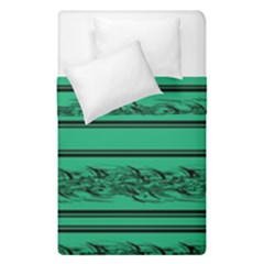 Green Barbwire Duvet Cover Double Side (single Size)