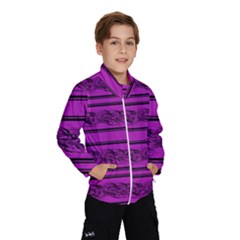 Magenta Barbwire Wind Breaker (kids) by Valentinaart