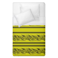 Yellow Barbwire Duvet Cover (single Size)