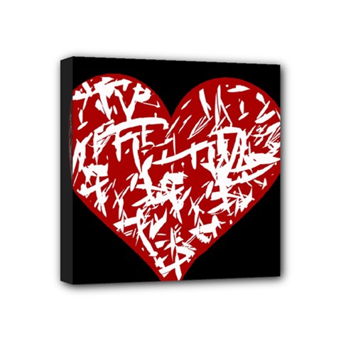 Valentine s Day Design Mini Canvas 4  X 4  by Valentinaart