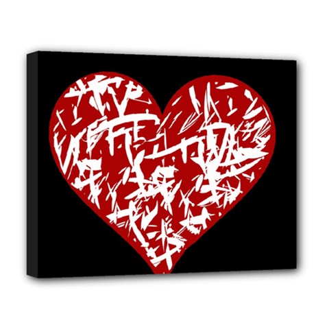 Valentine s Day Design Deluxe Canvas 20  X 16   by Valentinaart