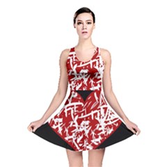 Valentine s Day Design Reversible Skater Dress