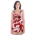 Valentine s day design Skater Dress Swimsuit View1