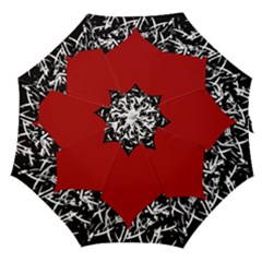 Red Valentine Straight Umbrellas