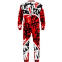 Red hart - graffiti style OnePiece Jumpsuit (Men)  View2