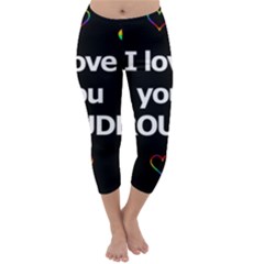 Proudly Love Capri Winter Leggings 