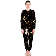 Golden Stars In The Sky Onepiece Jumpsuit (ladies) 