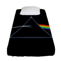 Pink Floyd  Fitted Sheet (single Size) by Brittlevirginclothing