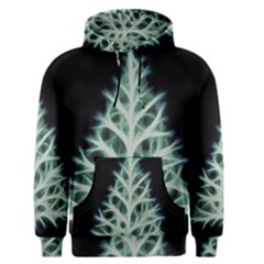 Christmas Fir, Green And Black Color Men s Pullover Hoodie by picsaspassion