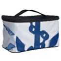 Blue Anchor,  Aquarel painting art Cosmetic Storage Case View2