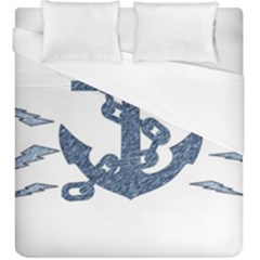 Anchor Pencil Drawing Art Duvet Cover (king Size)