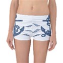 Anchor Pencil drawing art Reversible Bikini Bottoms View1