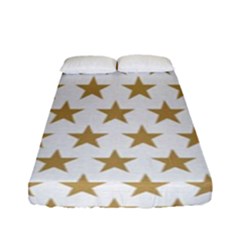 Golden Stars Pattern Fitted Sheet (full/ Double Size)