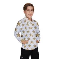 Golden Stars Pattern Wind Breaker (kids)