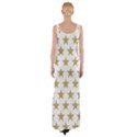 Golden stars pattern Maxi Thigh Split Dress View2