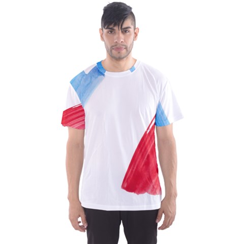 Tricolor Banner France Men s Sport Mesh Tee by picsaspassion