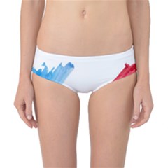 Tricolor Banner France Classic Bikini Bottoms