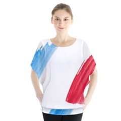 Tricolor Banner France Blouse