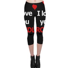 I Love You Proudly Capri Leggings 