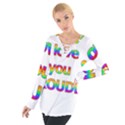 I love you proudly 2 Women s Tie Up Tee View1