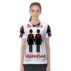 Be My Valentine 2 Women s Sport Mesh Tee