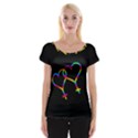 Love is love Women s Cap Sleeve Top View1