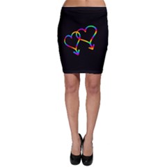 Love Is Love Bodycon Skirt by Valentinaart