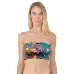 Butterflies, Bubbles, And Flowers Bandeau Top by WolfepawFractals