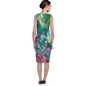 Butterflies, Bubbles, And Flowers Classic Sleeveless Midi Dress View2