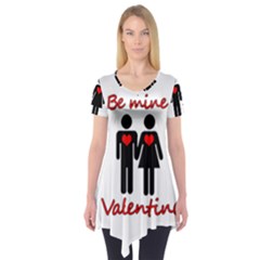 Be Mine Valentine Short Sleeve Tunic 