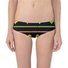 Colorful Harts Pattern Classic Bikini Bottoms