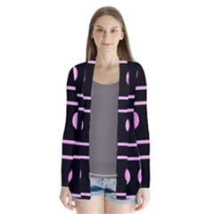 Pink Harts Pattern Cardigans