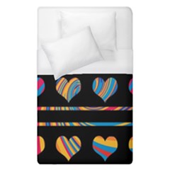 Colorful Harts Pattern Duvet Cover (single Size)