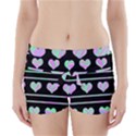 Pastel harts pattern Boyleg Bikini Wrap Bottoms View1