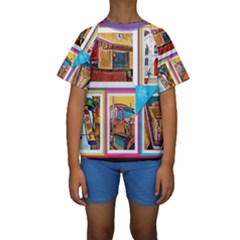 Picsart 12 10 02 24 06 Kids  Short Sleeve Swimwear by PiCreations