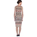 Holmes Christmas Jumper in Gingerbread Classic Sleeveless Midi Dress View2