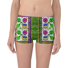 Smile And The Whole World Smiles With You Reversible Bikini Bottoms by pepitasart