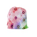 Rainbow Flower Drawstring Pouches (Large)  View2