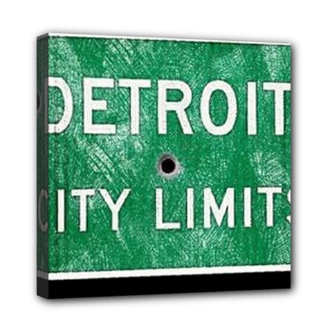 Detroit City Limits Mini Canvas 8  X 8  by DetroitCityLimits