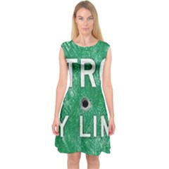 Detroit City Limits Capsleeve Midi Dress by DetroitCityLimits